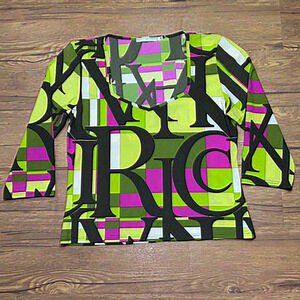 Nina Ricci Colorful Top Women Size 46(US‎ 10/Large)